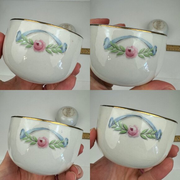 2 Vtg Halls Superior Quality Kitchenware Wildfire Springtime Custard Cup Ramekin - Picture 5 of 12